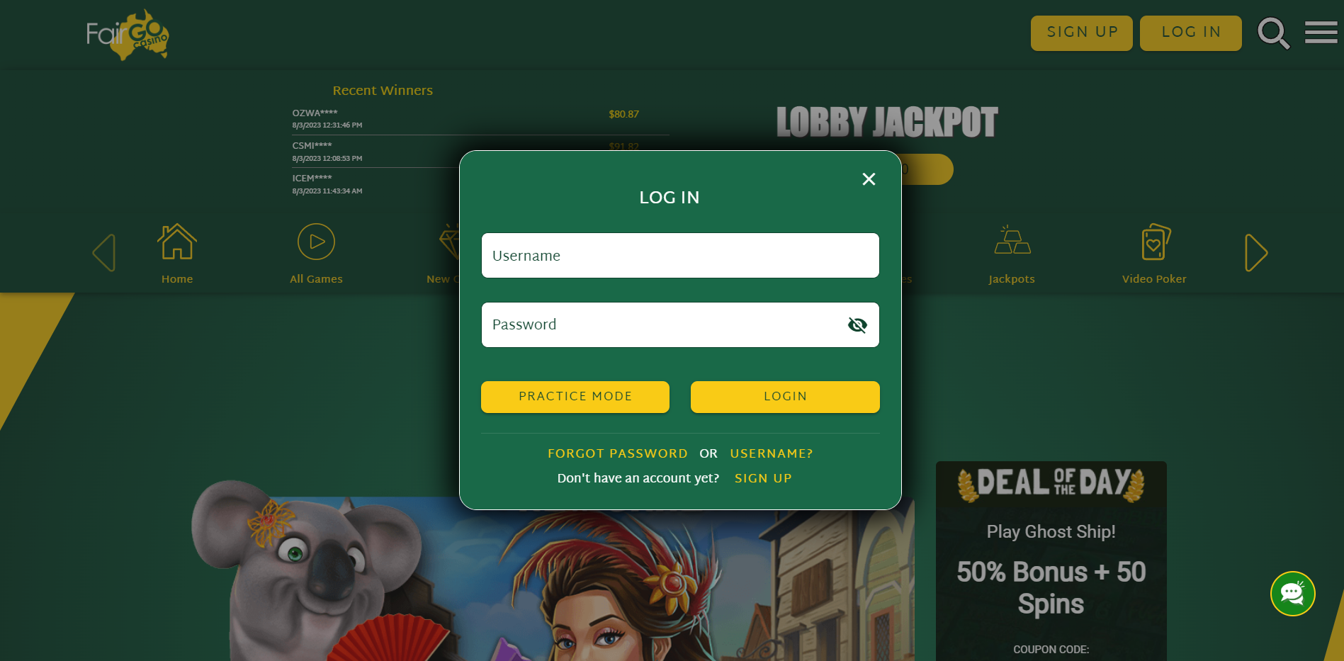 Fair Go Casino Login