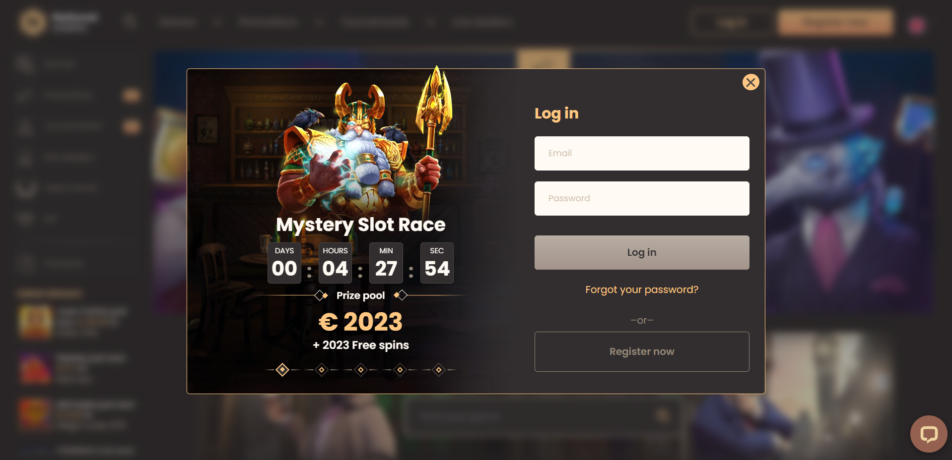 National Casino Login