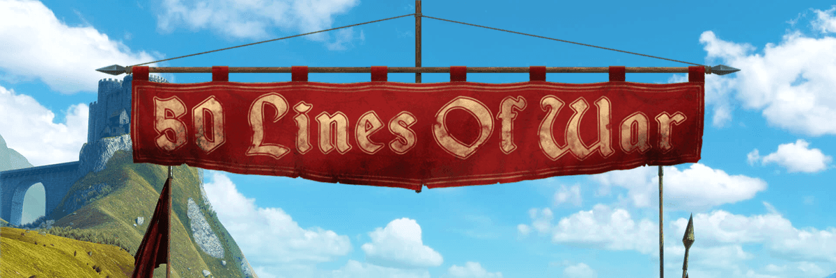 50 Lines Of War